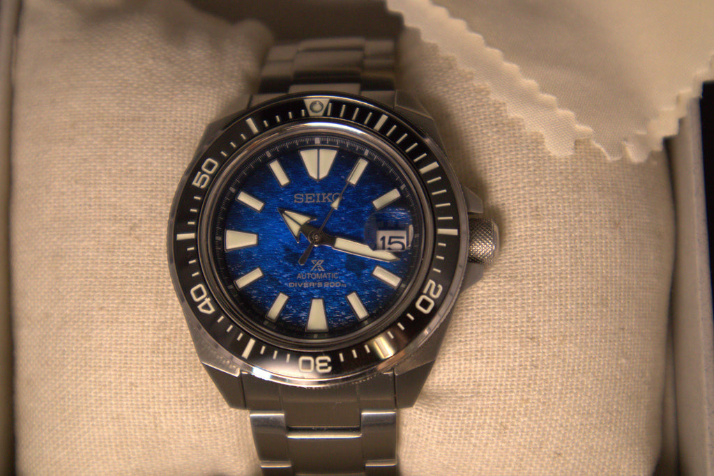 Seiko "Save The Ocean" Samurai  Ref: SRPE33 ***SOLD OUT****