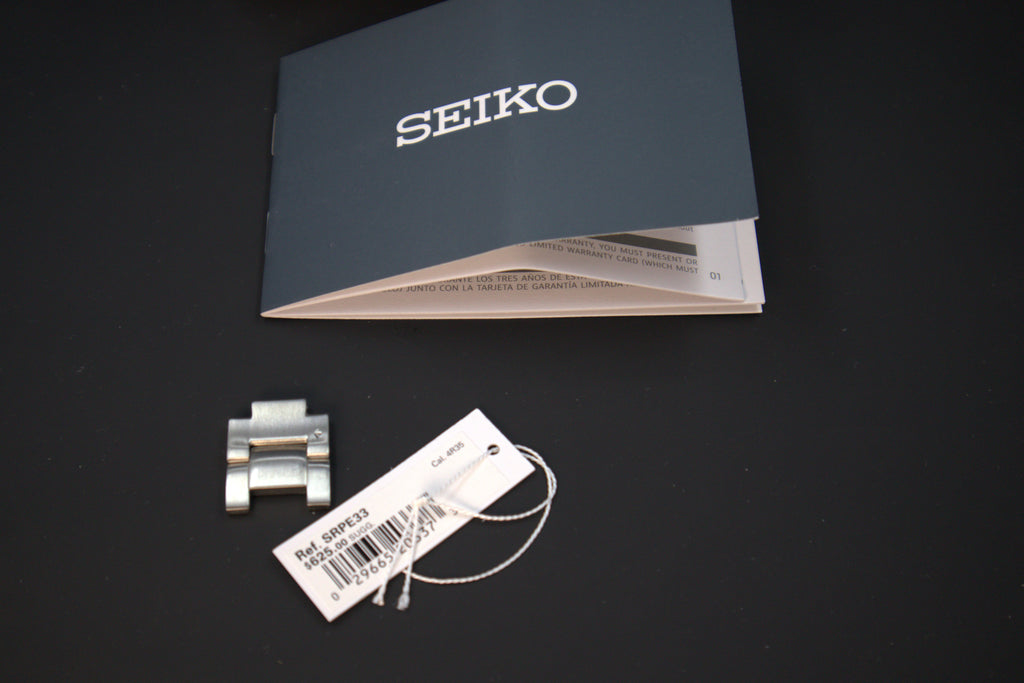 Seiko "Save The Ocean" Samurai  Ref: SRPE33 ***SOLD OUT****